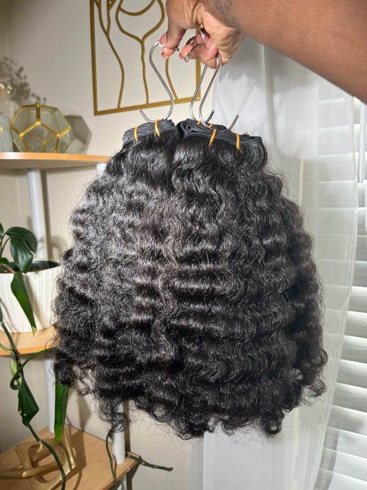 3-16 inch Indian Coarse Curly Bundles