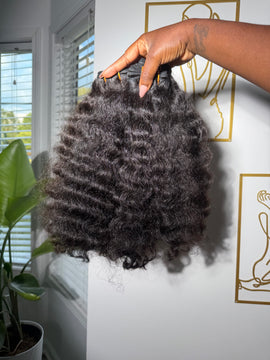 3-20 inch indian coarse curly bundles